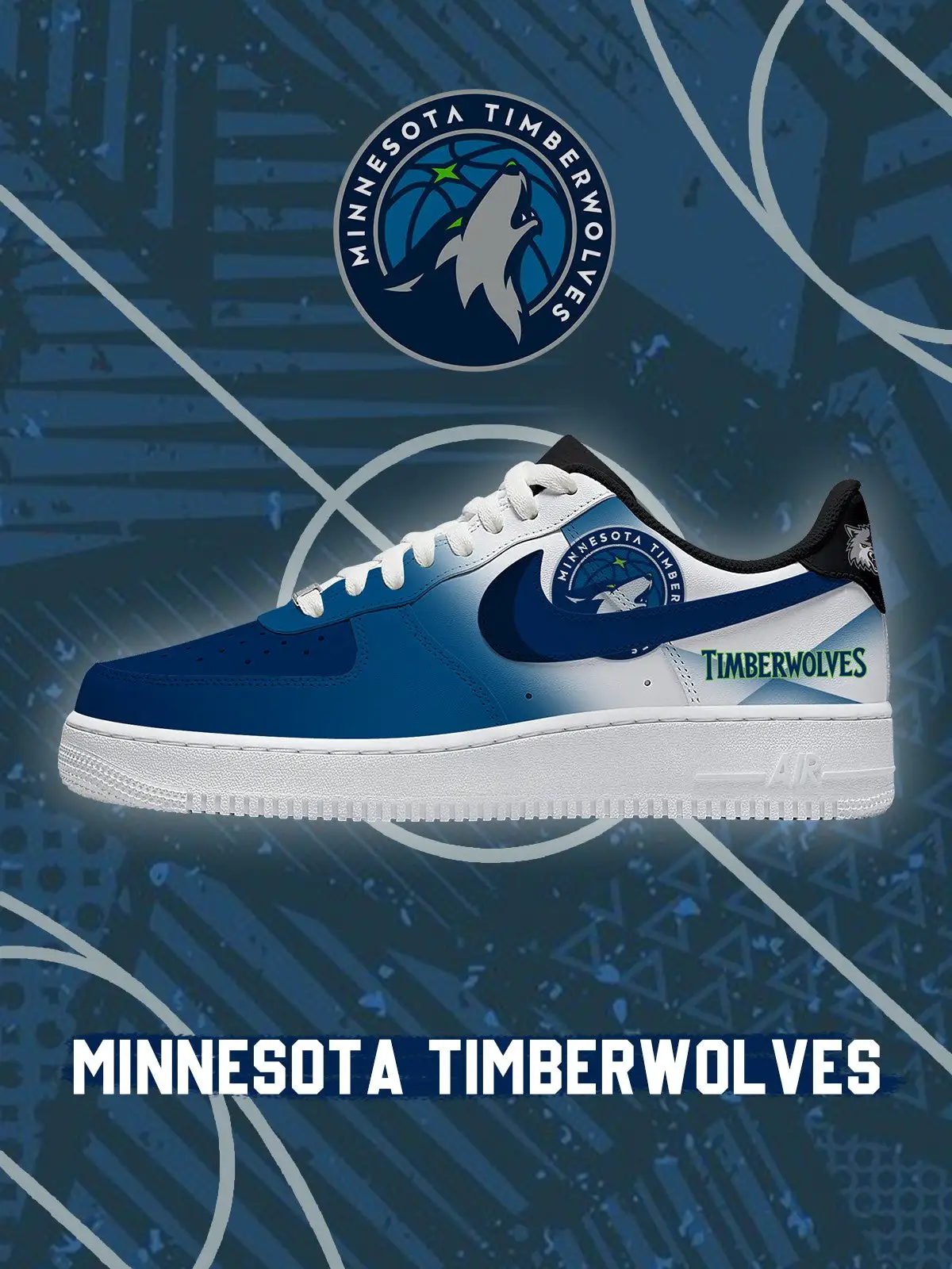 Minnesota Basketball V.3 Custom Sneakers