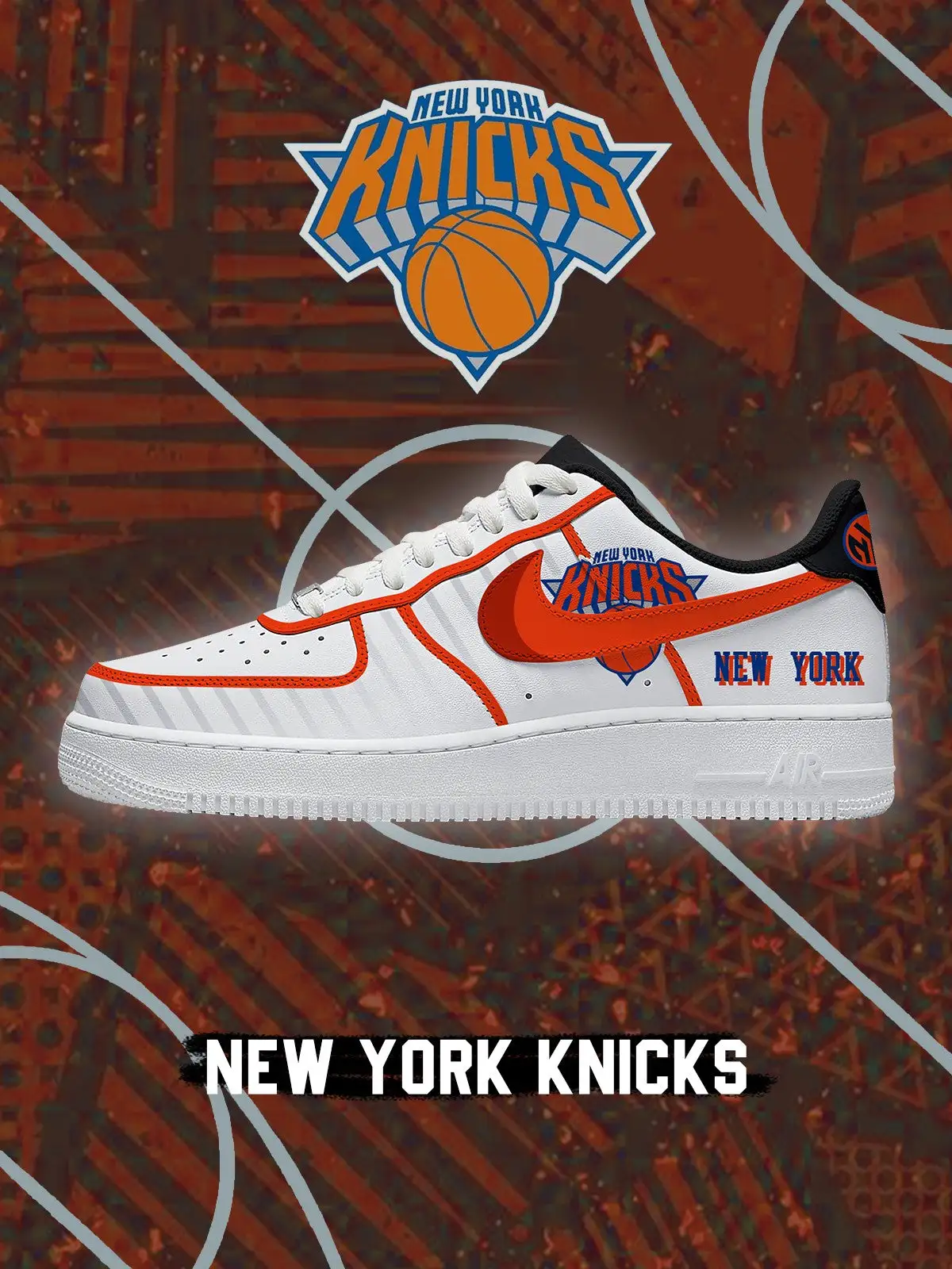 New York Basketball V.2 Custom Sneakers
