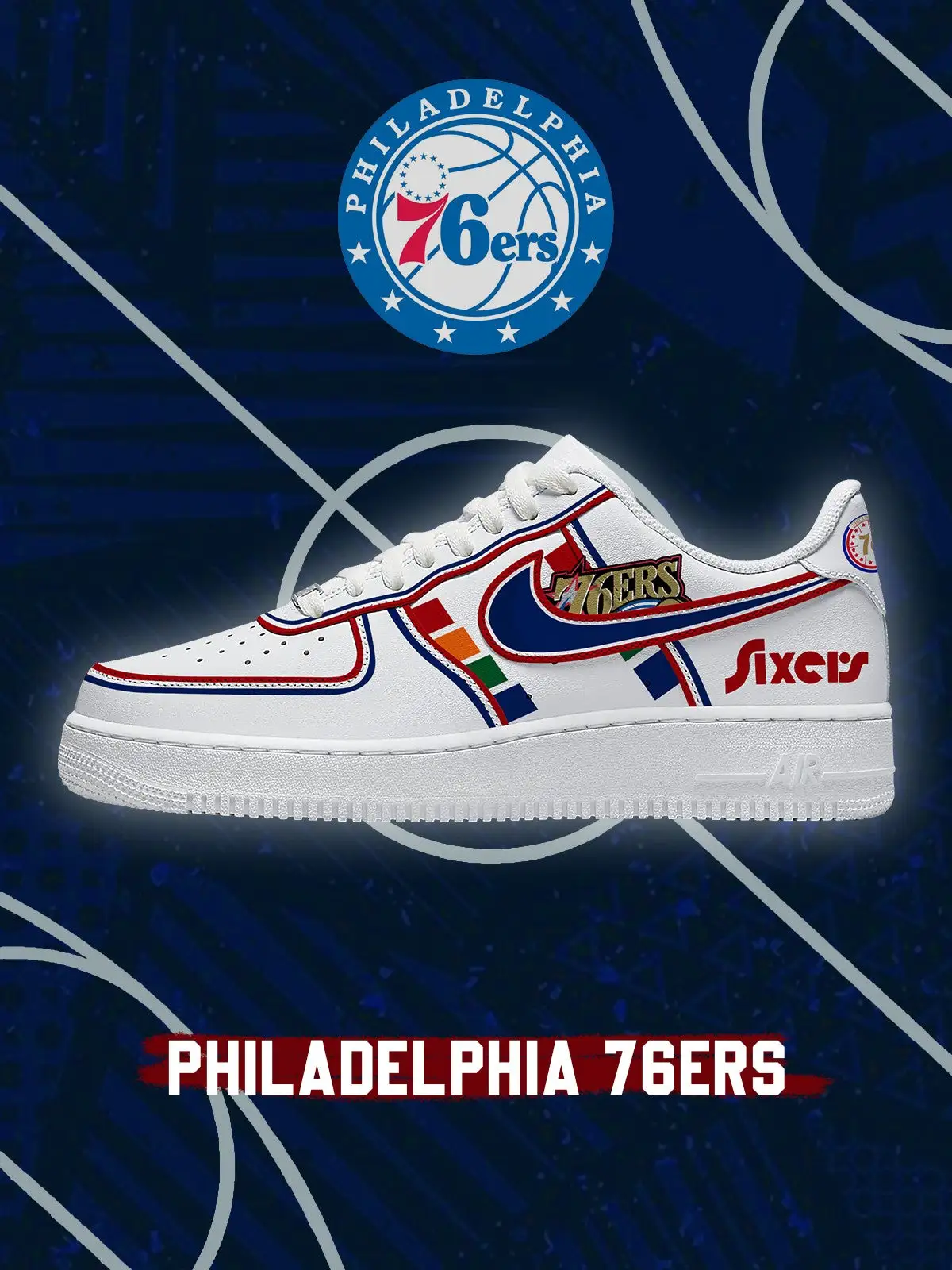 Philadelphia Basketball V.2 Custom Sneakers