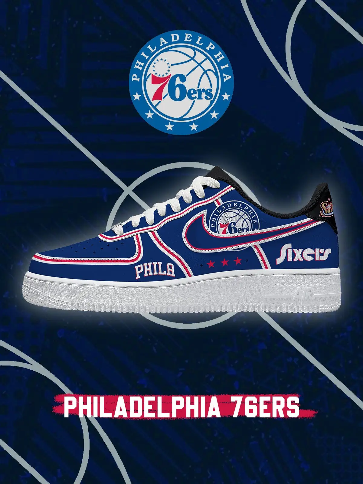 Philadelphia Basketball V.3 Custom Sneakers