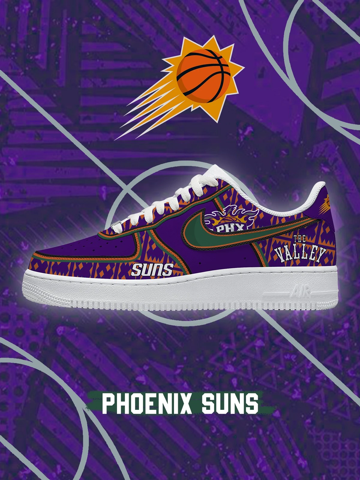 Phoenix Basketball V.2 Custom Sneakers