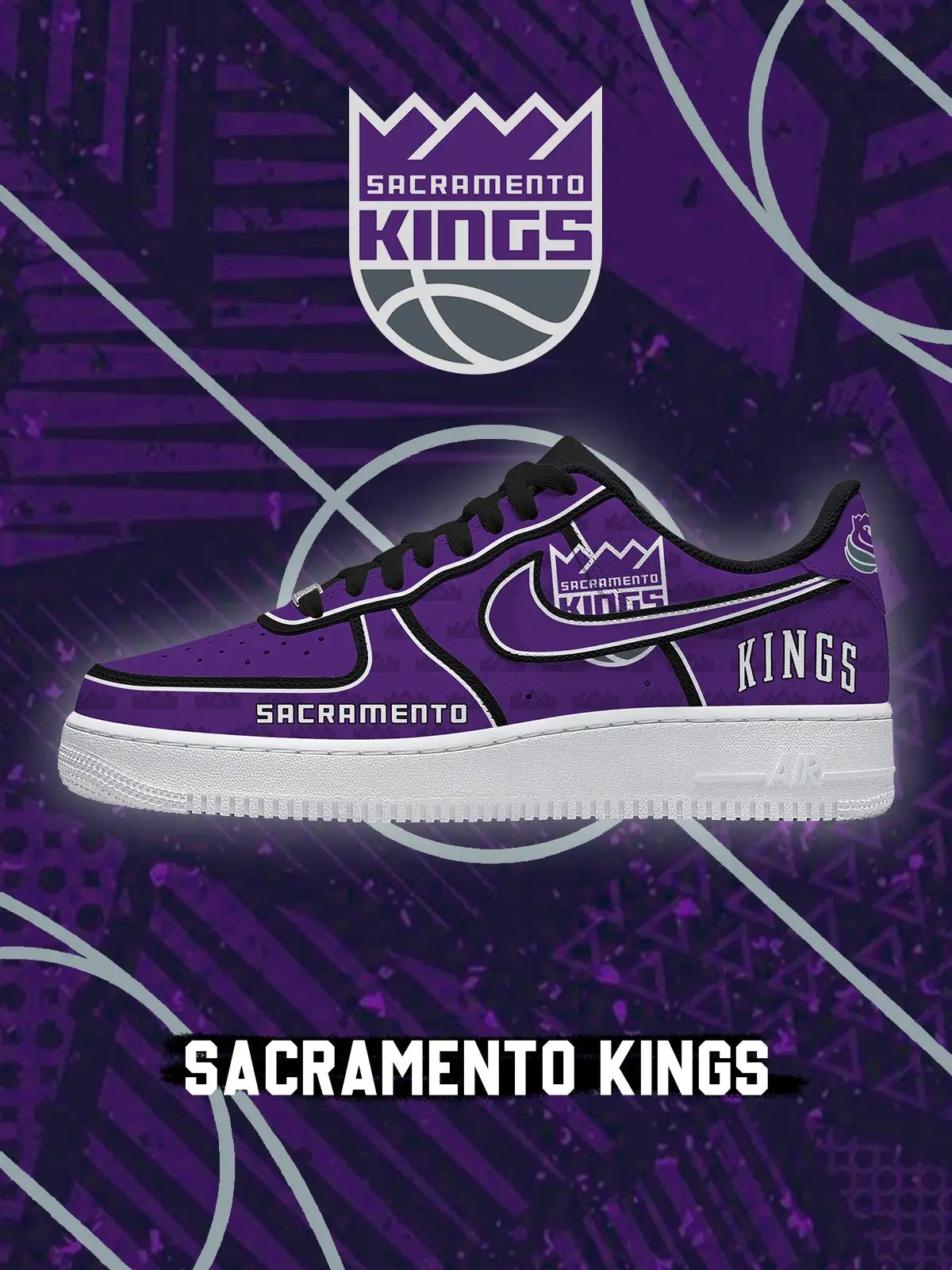 Sacramento Basketball V.3 Custom Sneakers