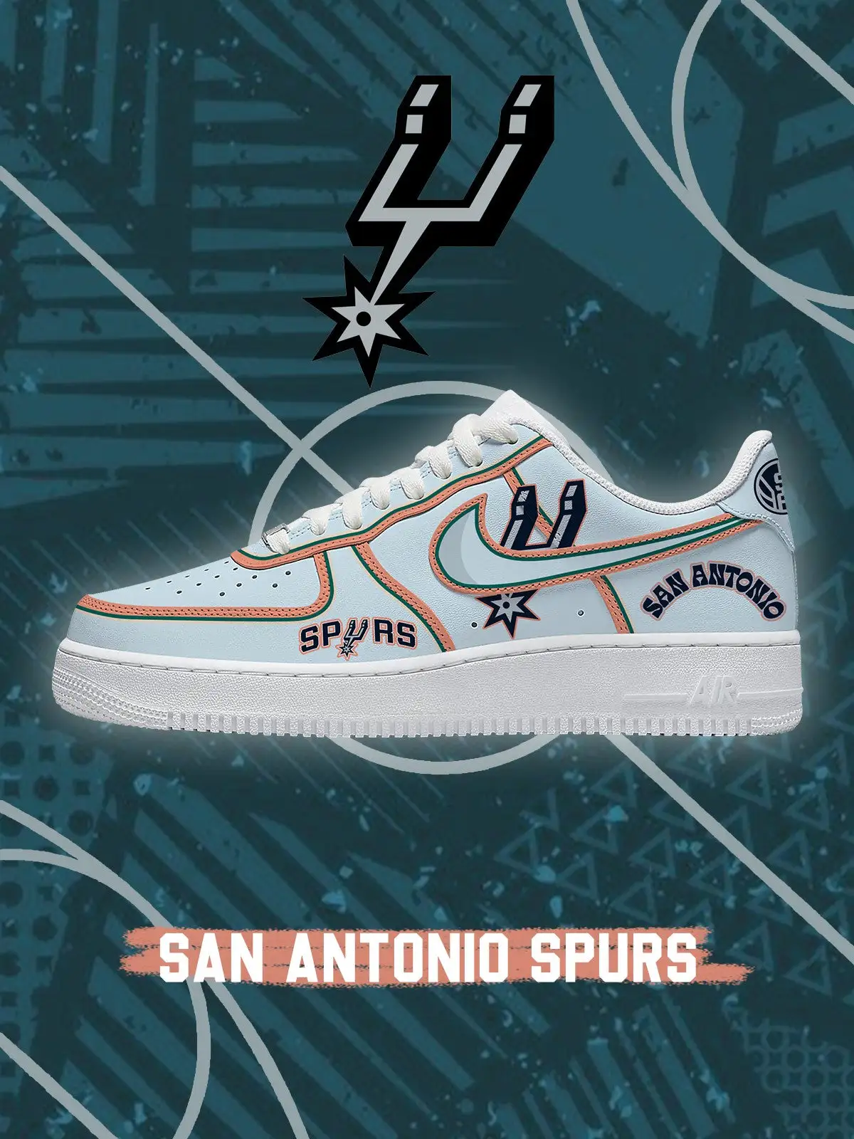 San Antonio Basketball V.2 Custom Sneakers