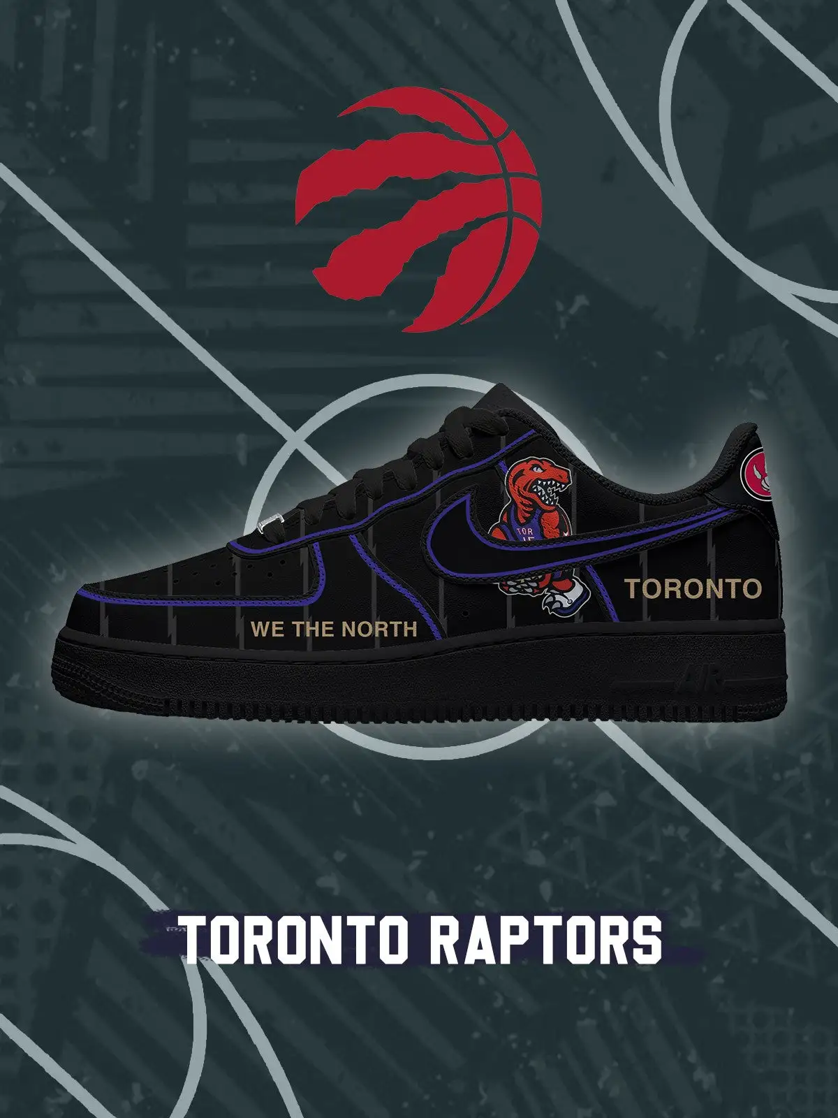 Toronto Basketball V.2 Custom Sneakers