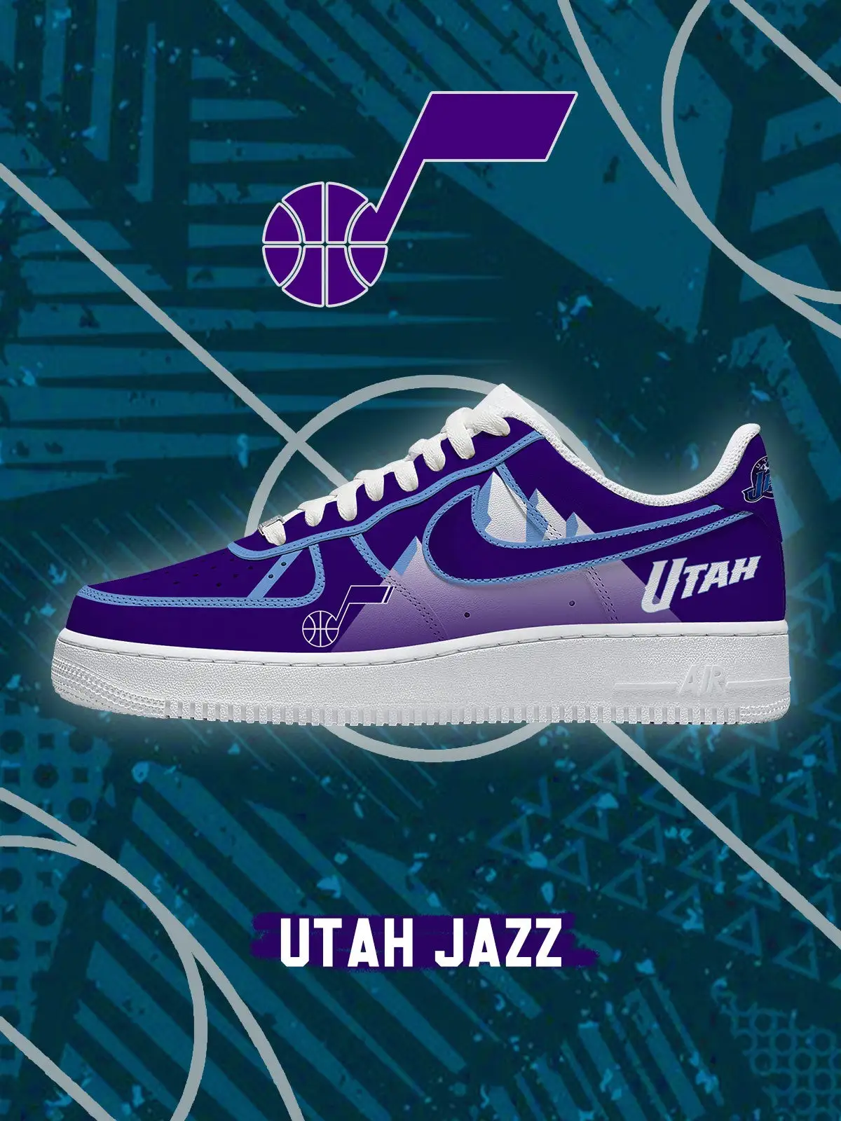 Utah Basketball V.2 Custom Sneakers