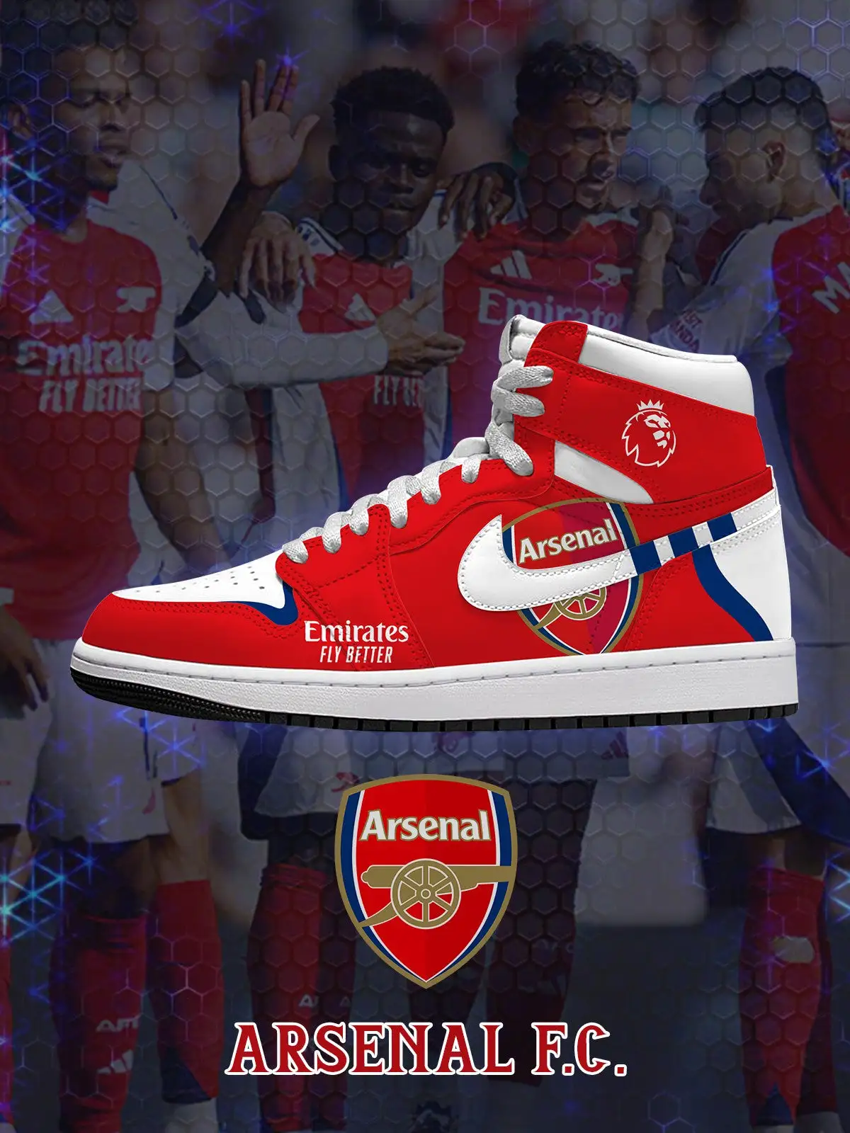 ARS V.1 Custom High-Top Sneakers