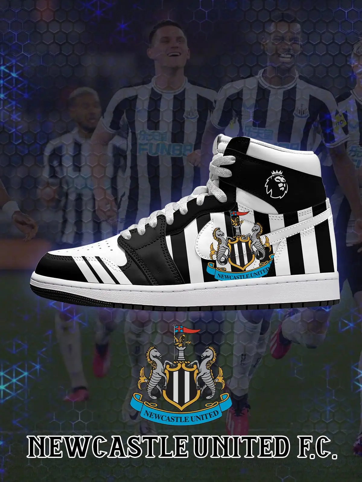 Newcastle V.1 Custom High-Top Sneakers
