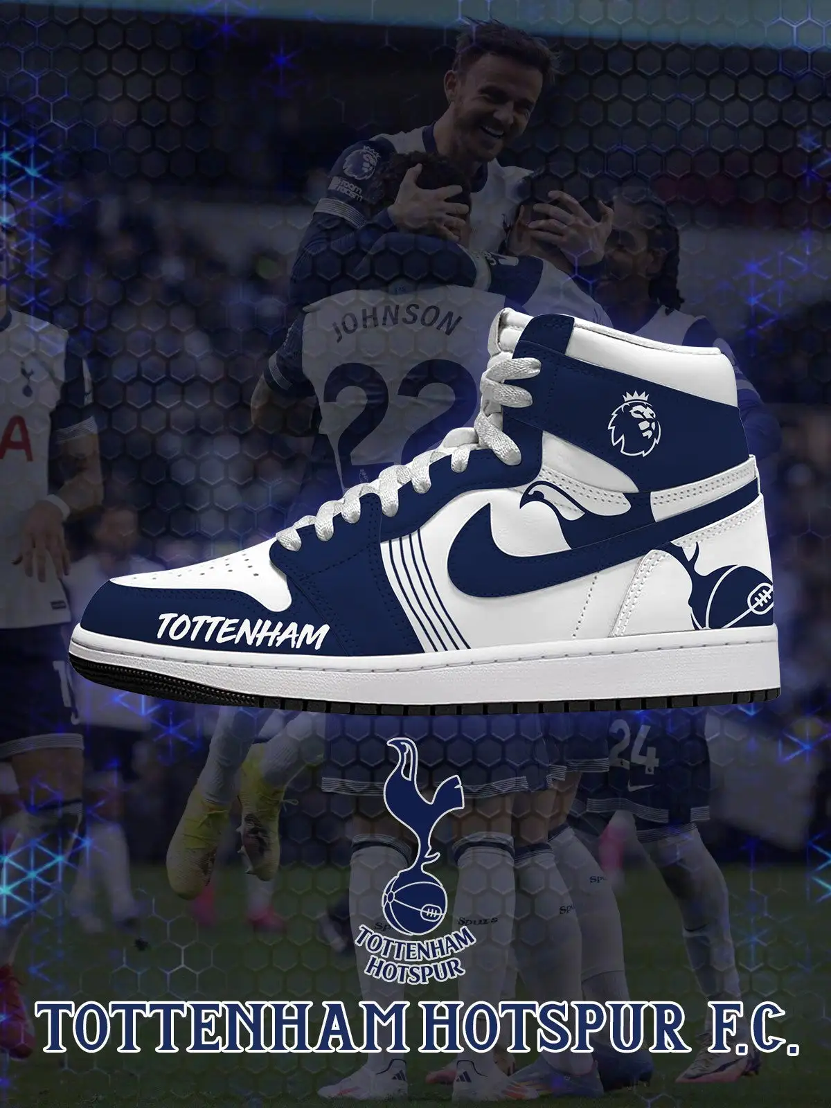 Spurs V.1 Custom High-Top Sneakers