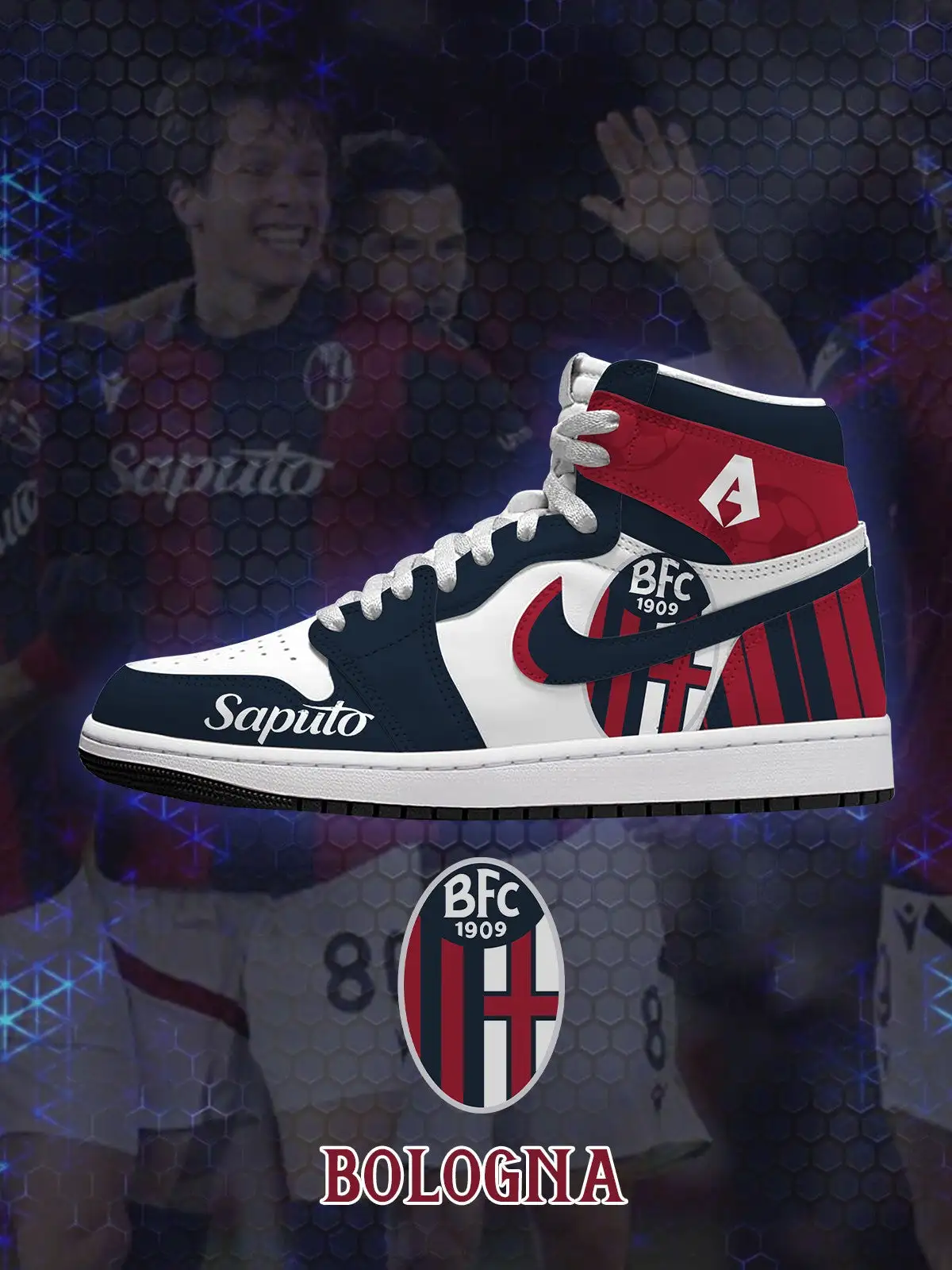 Bologna V.1 Custom High-Top Sneakers