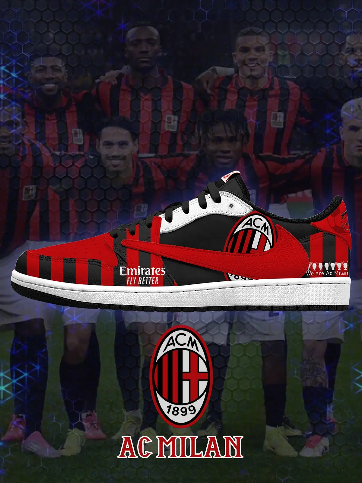 Milan V.1 Custom TS Low Sneakers