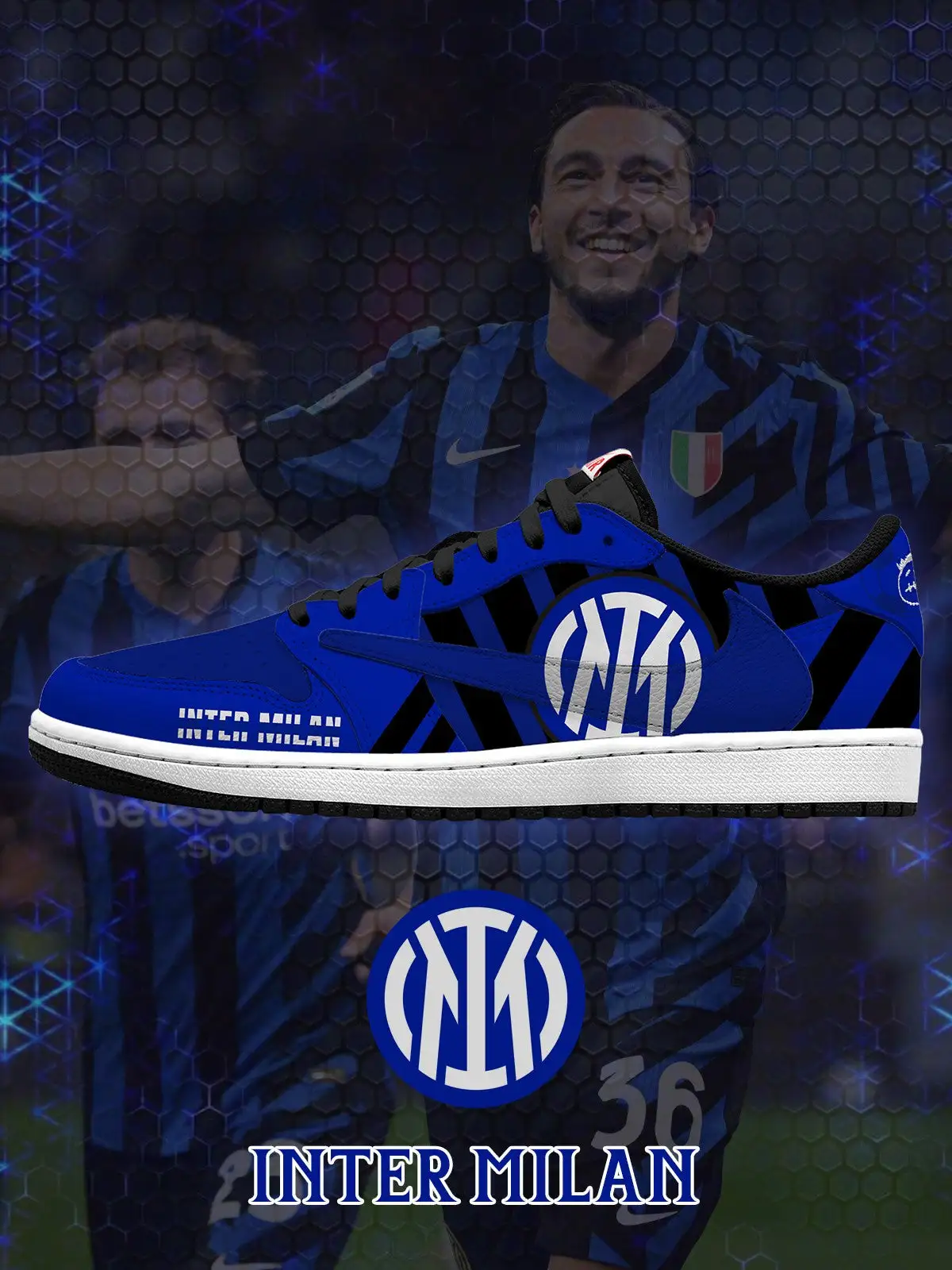 Inter V.1 Custom TS Low Sneakers