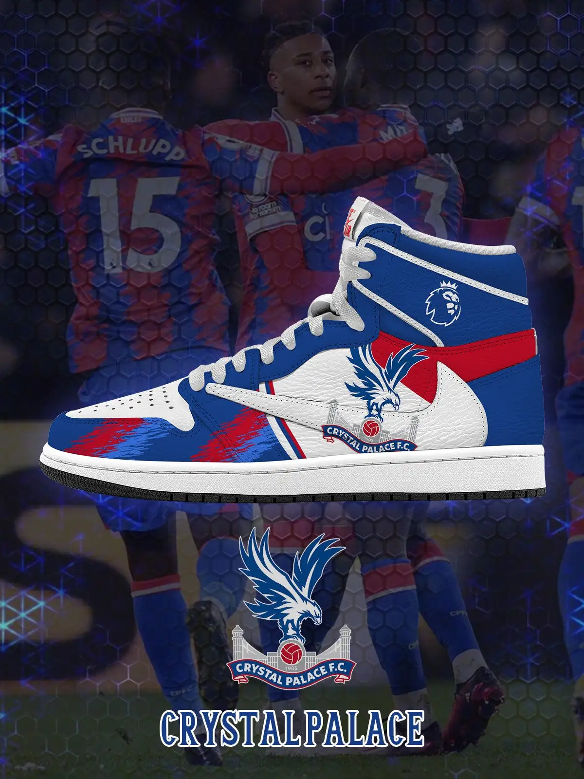 Crystal Palace V.1 Custom TS High Sneakers