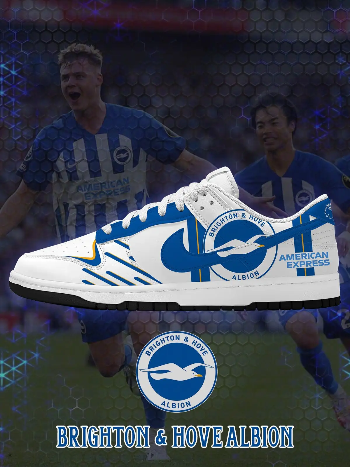 Brighton V.1 Custom Court-Low Sneakers