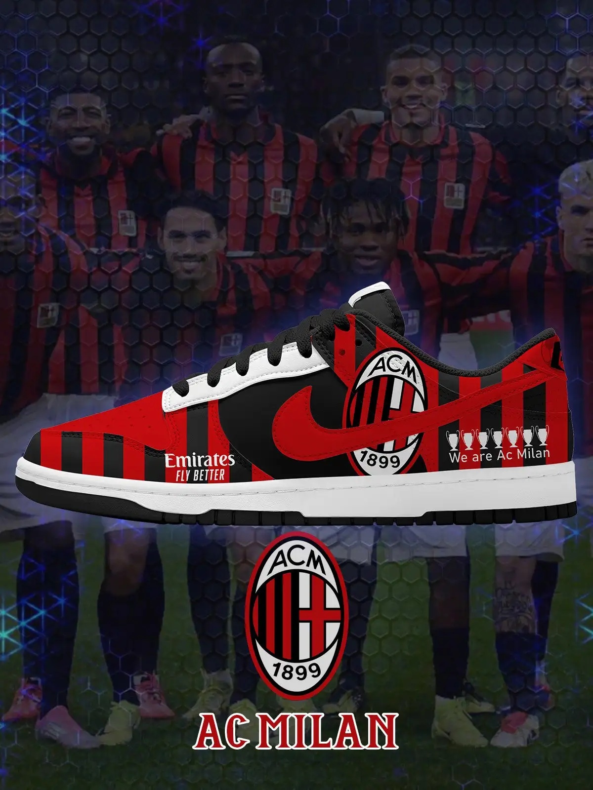 Milan V.1 Custom Court-Low Sneakers