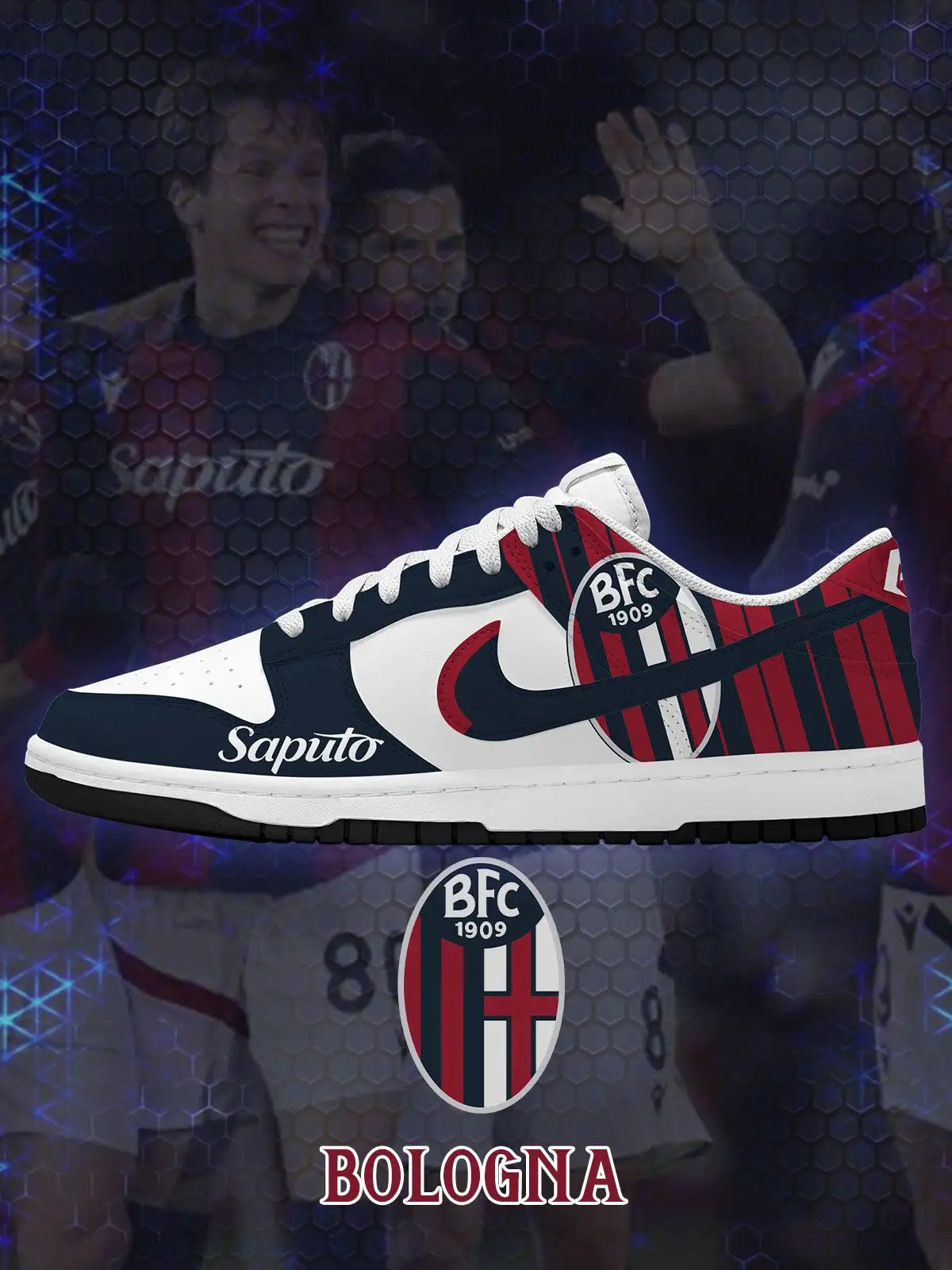 Bologna V.1 Custom Court-Low Sneakers