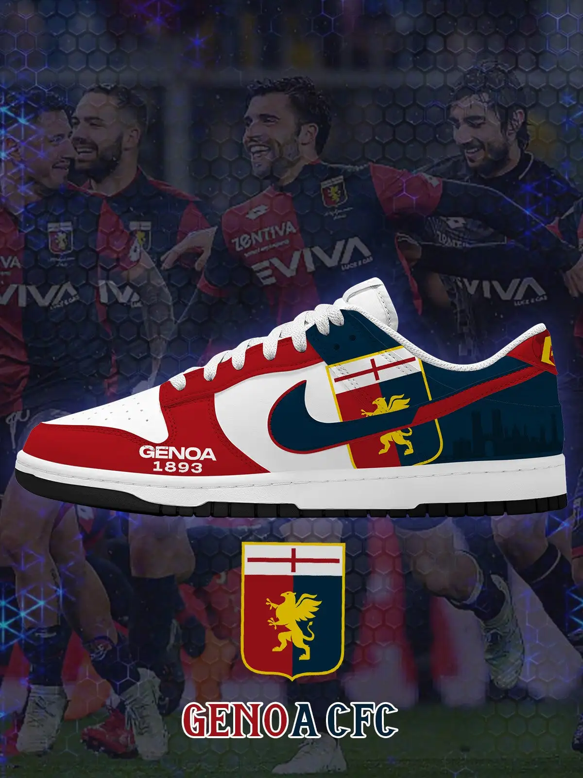 Genoa V.1 Custom Court-Low Sneakers