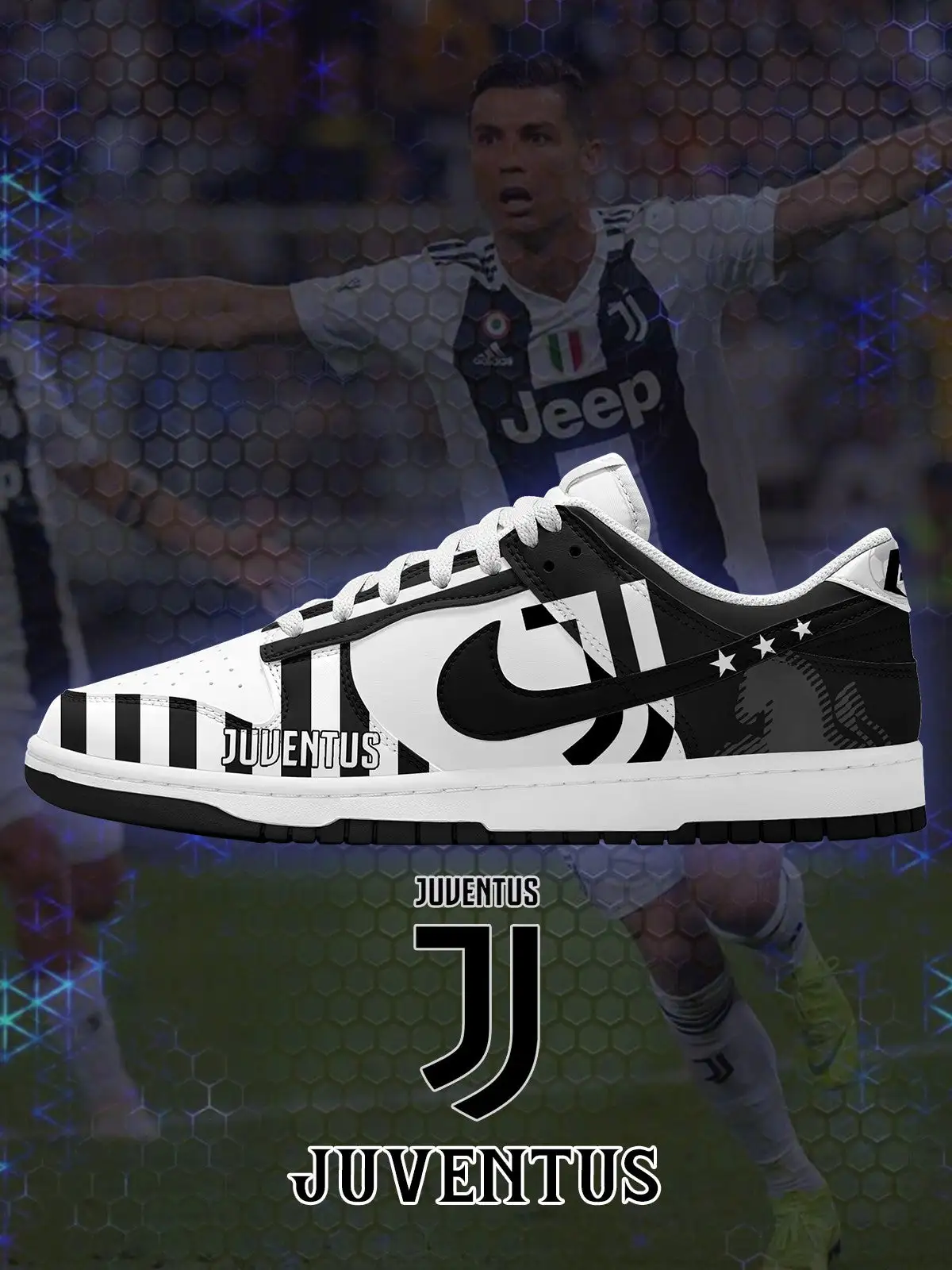 Juve V.1 Custom Court-Low Sneakers